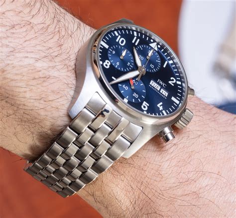 iwc pilot chronograph lug to lug|iwc pilot chronograph 41 review.